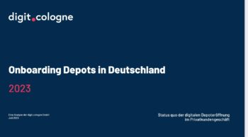Onboarding Depots in Deutschland 2023