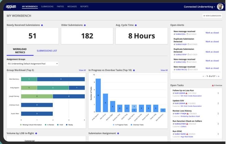 Appian stellt Connected Underwriting für Lebens­versicherungen mit Swiss Re vor