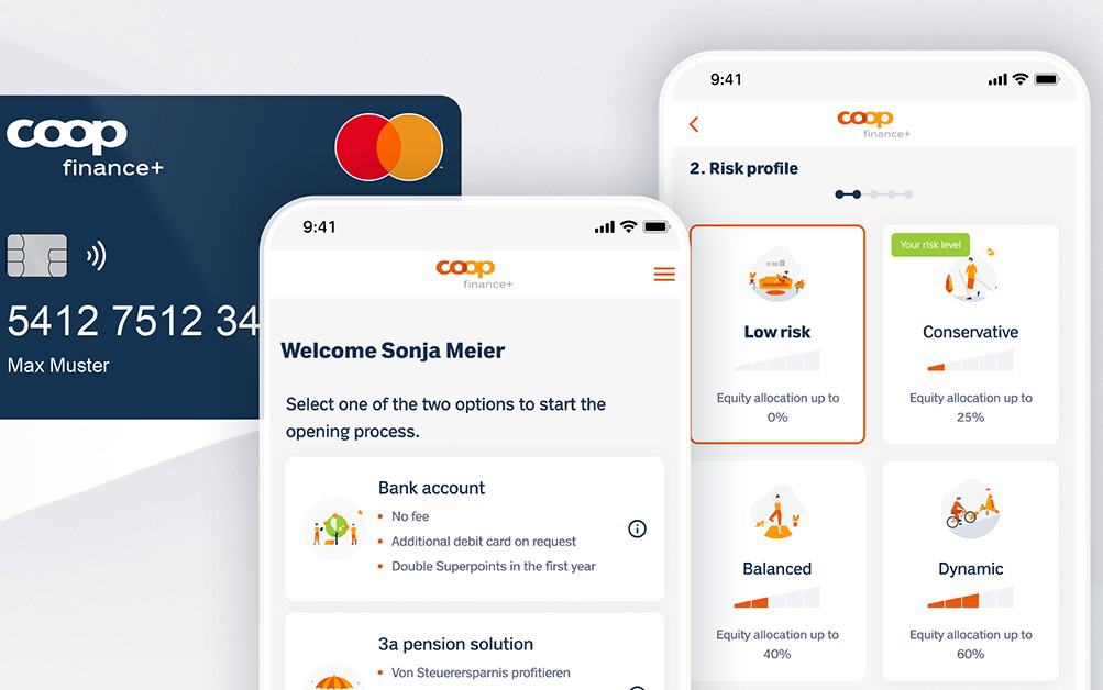 Coop Finance+ startet über die Embedded Finance Plattform von Additiv