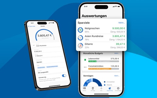 Outbank bringt Sparziele-Funktion in die Multibanking-App