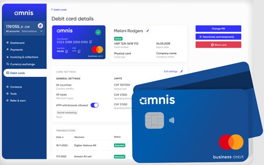 FinTech amnis bringt Multi-Währungs Mastercard für KMU