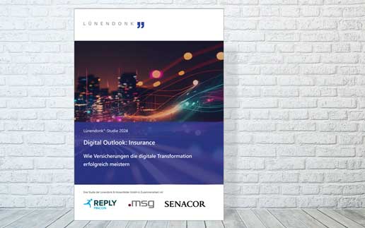 Lünendonk-Studie: Versicherungen intensivieren digitale Transformation