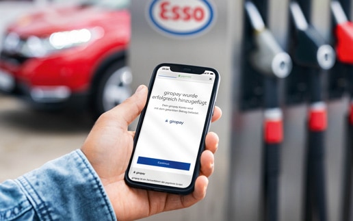 S-Payment integriert giropay in die Esso Pay App