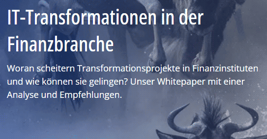 Der Text thematisiert IT-Transformationen in der Finanzbranche und beleuchtet Herausforderungen sowie Erfolgsfaktoren. Das Whitepaper bietet eine umfassende Analyse und Empfehlungen zur erfolgreichen Umsetzung von Transformationsprojekten in Finanzinstituten.