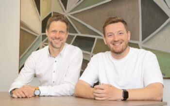 Marco Dietzen, Head of Business Development bei HAFS, und Chris Püllen, CEO und Mitgründer von NaroIQ