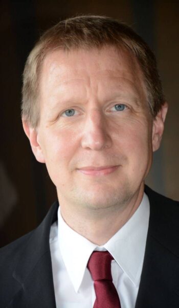 Dirk Schrade (Bundesbank) sieht den digitalen Zahlungsverkehr als absolute Notwendigkeit.