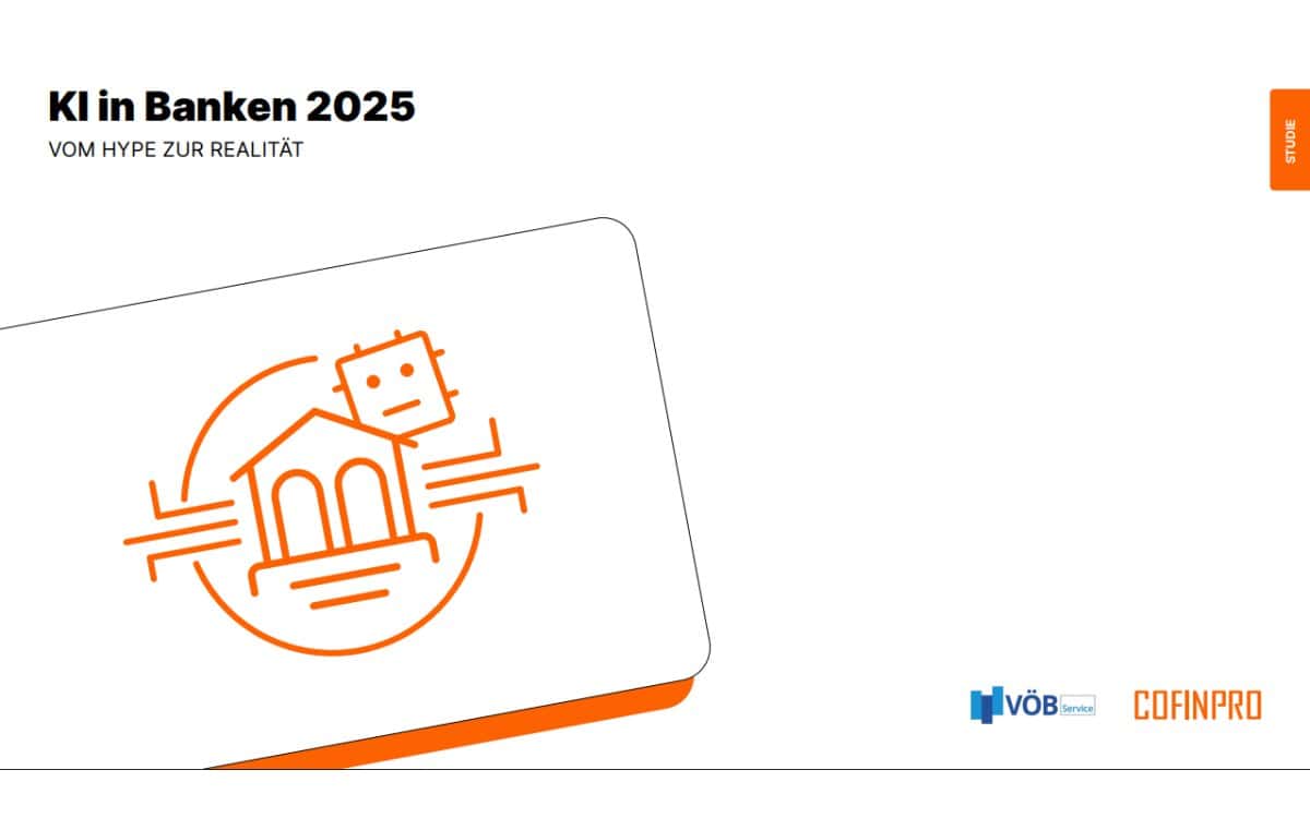 Confinpro-Studie KI in Banken 2025