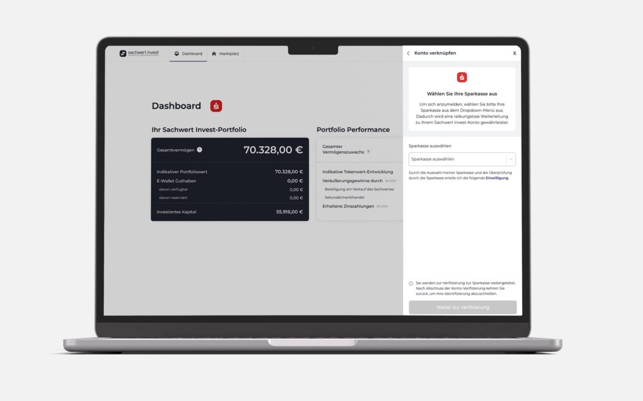 Finexity integriert Private Markets direkt in die Internetfiliale der Sparkassen