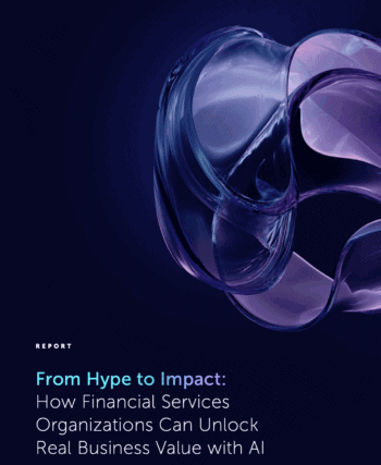 Das Bild illustriert ein abstraktes, organisches Design in lila Tönen, das die Dynamik und Komplexität von KI-Transformationen symbolisiert. Solche visuellen Darstellungen können Finanzunternehmen inspirieren, innovative Ansätze zur Integration von KI-Tools zu entwickeln.