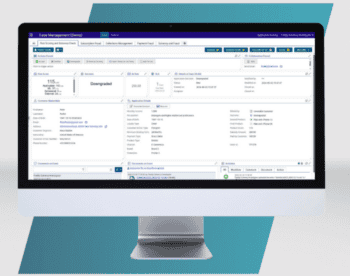 Inform Riskshield Demo Interface für die OLB.