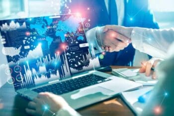 Coface Grafik zur Partnerschaft mit LSEG.