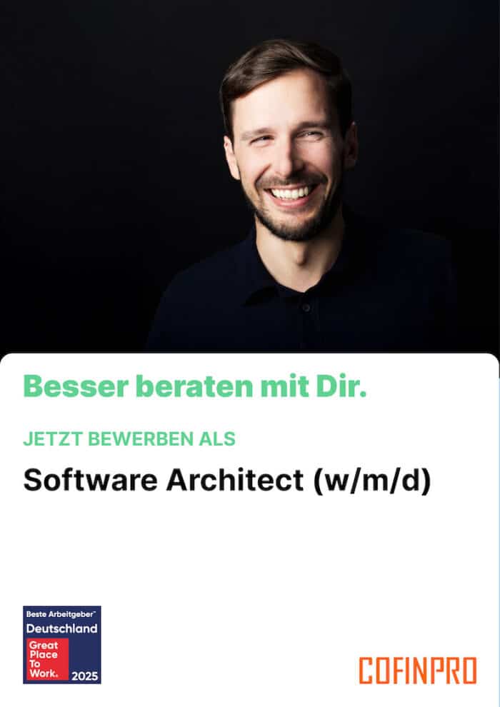 Software Architect (w/m/d)