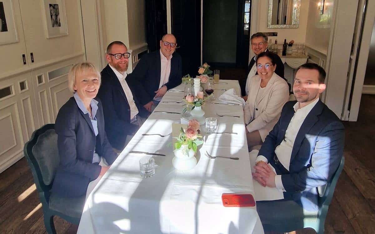 Digitale Souveränität - es diskutieren Christina Krämer (dwpbank), Nils Wilhelms (DekaBank), Ansgar Finken (ehem. Solaris), Peter Bitterlich (noris network)