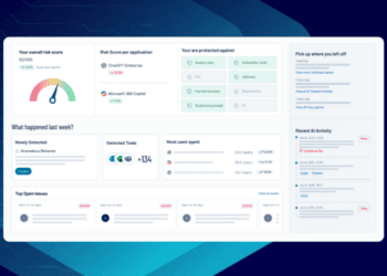 Tenable Beispielbild zu ihrem AI Exposure Produkt.