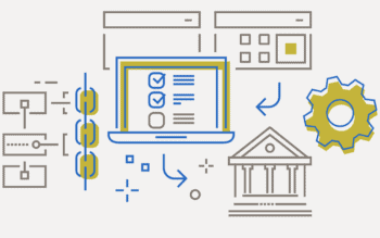 adesso Grafik zum Thema Finanzdienstleistungen.