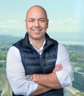 Stijn Vander Straeten, CEO der Crypto Finance Group