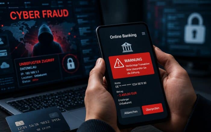 Cyberkriminalität trifft Verbraucher in Deutschland immer häufiger – und zunehmend auch beim Onlinebanking