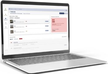 Die Benutzeroberfläche von Fraudify zeigt die Fallanalyse eines Kfz-Schadens mit drei Bildern. Die Gesamtbewertung des Falls beträgt 86 %. Die Software bietet Funktionen zur KI-gestützten Betrugserkennung und Manipulationsdetektion.