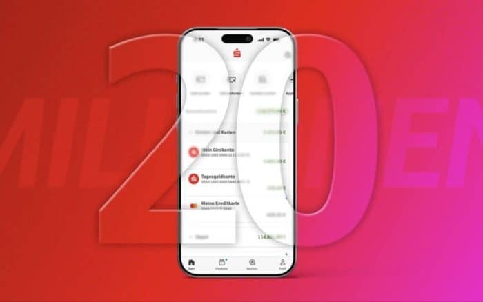0 Millionen nutzen die App Sparkasse