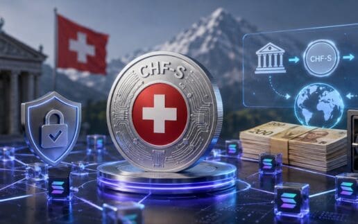 Neuer Stablecoin CHF-S von Safrium kommt auf der Solana-Blockchain