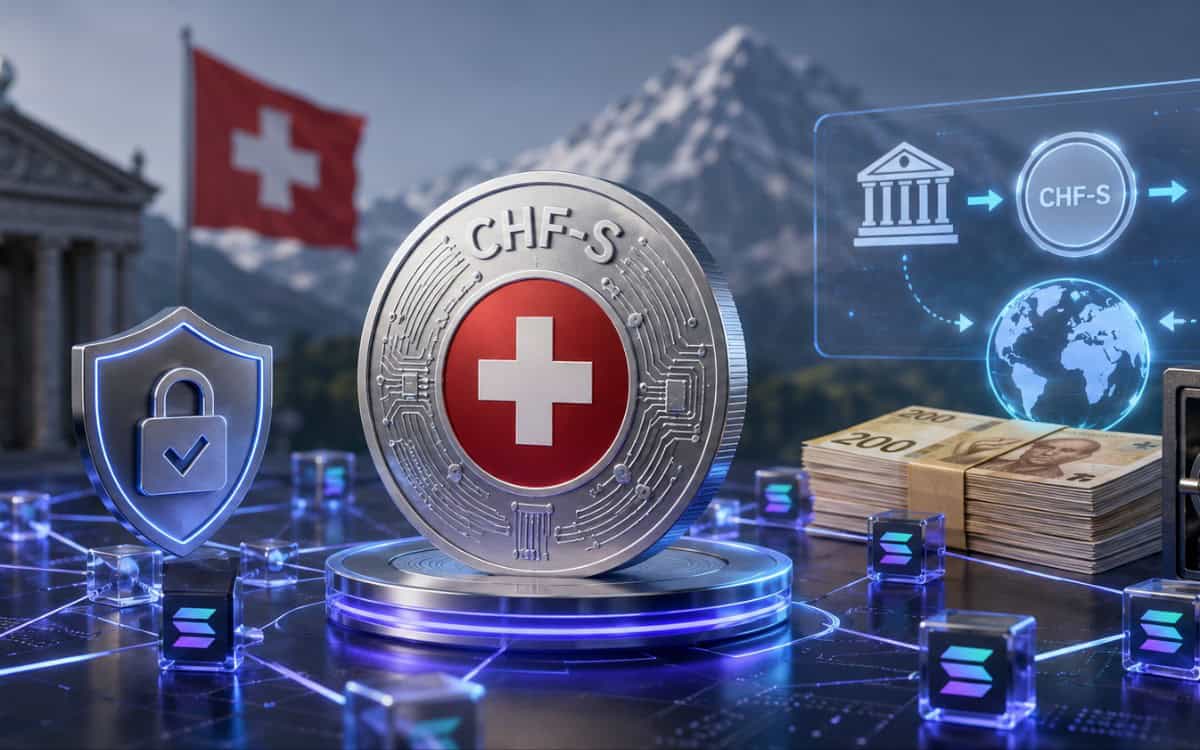 Neuer Stablecoin CHF-S von Safrium kommt auf der Solana-Blockchain