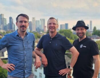Die Lissi-Gründer, von links nach rechts: Sebastian Bickerle, Helge Michael und Adrian Doerk.
