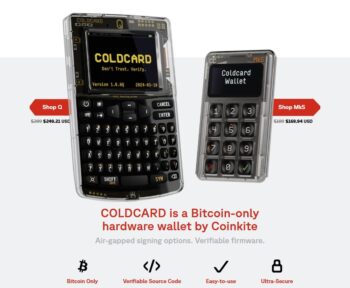 Coldcard-Hack: Ein Softwarefehler macht Hardware-Wallets angreifbar