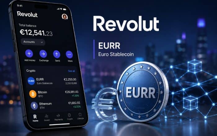 Revolut bringt Euro-Stablecoin EURR nach Europa