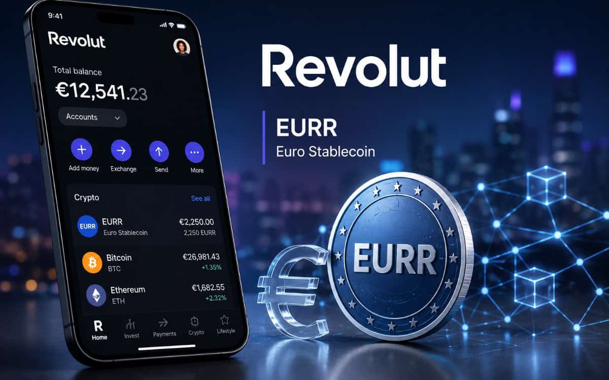 Revolut bringt Euro-Stablecoin EURR nach Europa