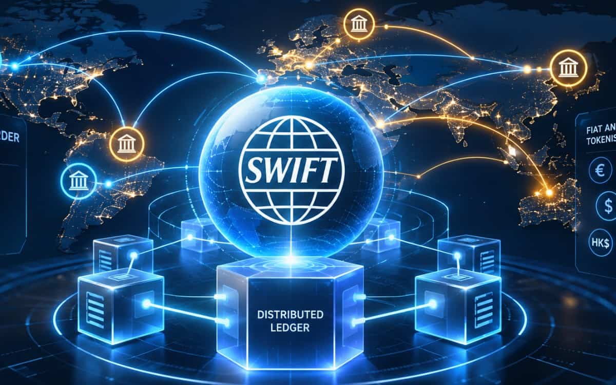 Swift verbindet bestehende Zahlungswege mit einem Blockchain-Ledger für tokenisierte Einlagen. Erste Banken nutzen die Infrastruktur bereits für grenzüberschreitende 24/7-Echtzeitzahlungen.