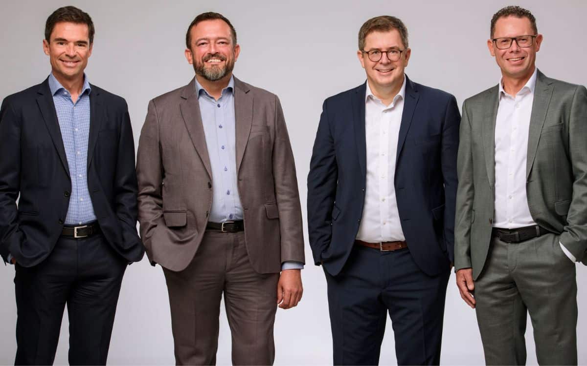 Vier Gründer des Beratungsunternehmens Compliance Networks